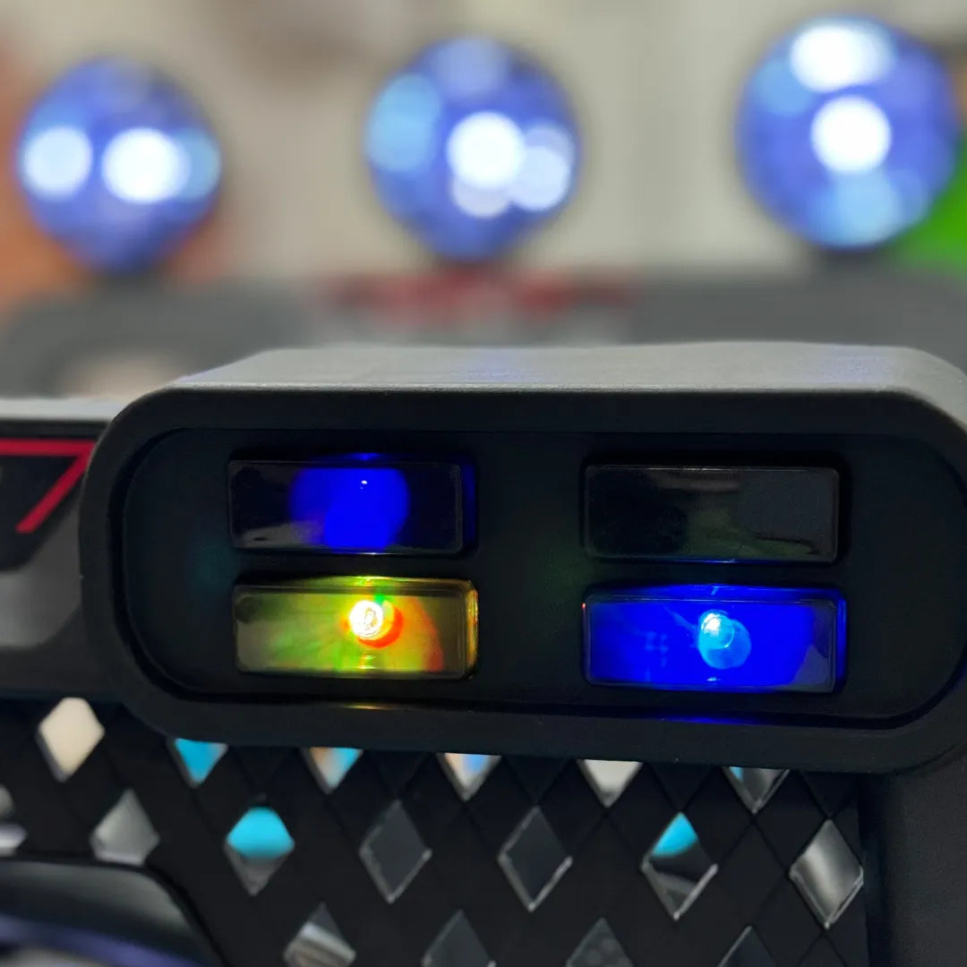 Auto Eléctrico Batería Eléctrica Control Remoto Luces Musica Azul