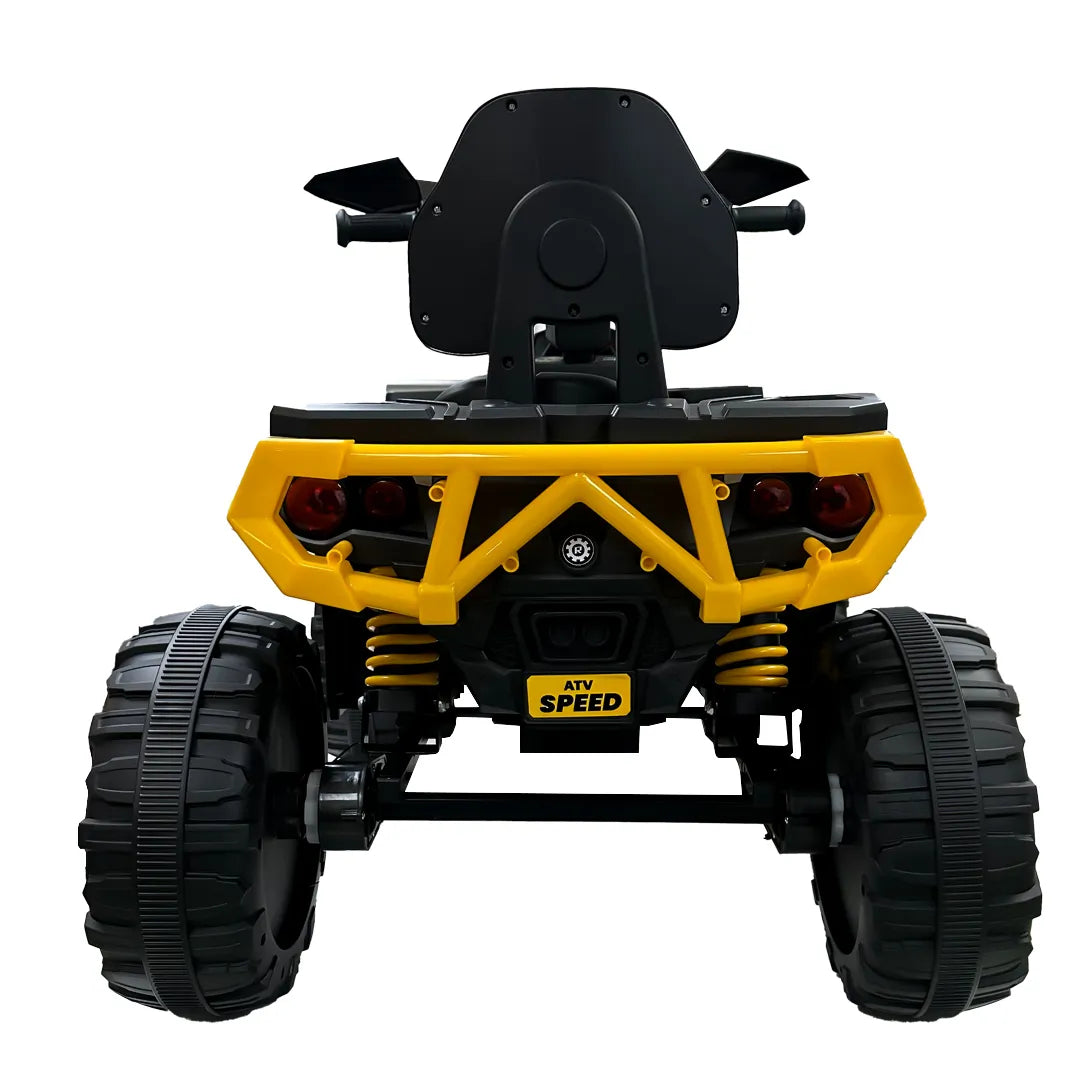 Cuatrimoto Eléctrica Infantil Recargable Luz LED Música Control Papás 12V c